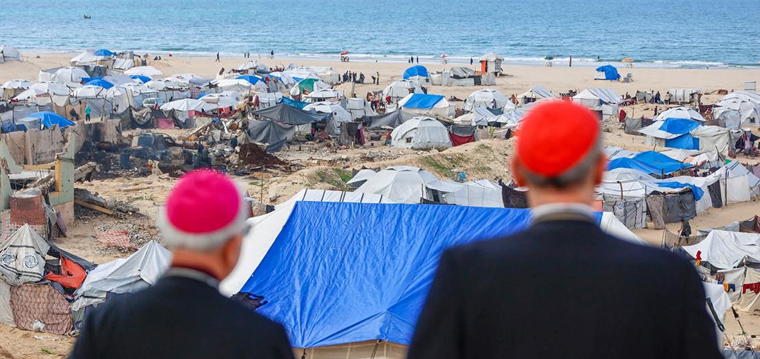 البطريركية اللاتينية: إيصال أكثر من 1500 طن من المساعدات الإنسانية إلى غزة والضفة والقدس