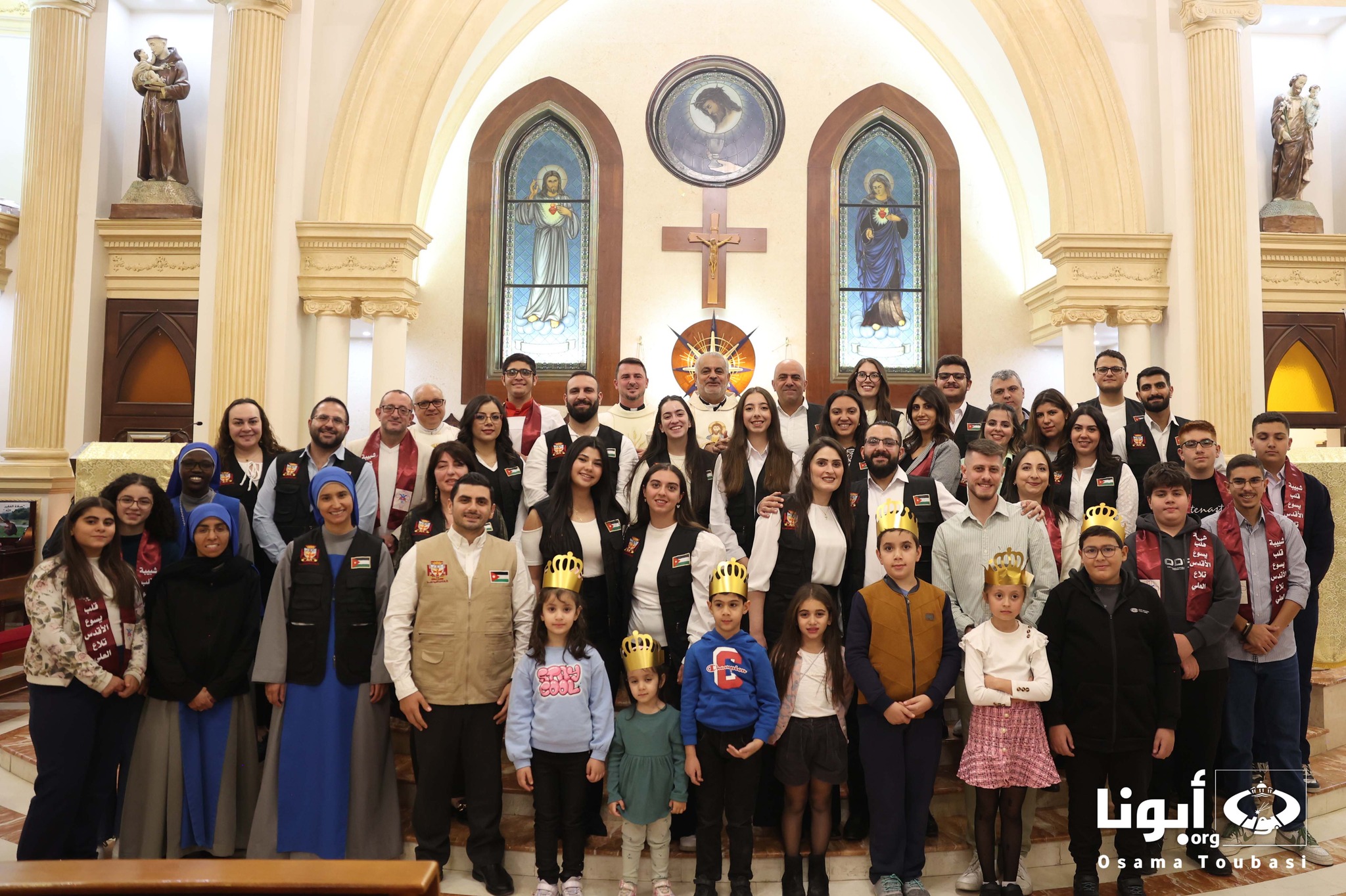 الشبيبة في قلب الرسالة ورعايا الأردن تجدد الإيمان بدورها وديناميكيتها الروحية