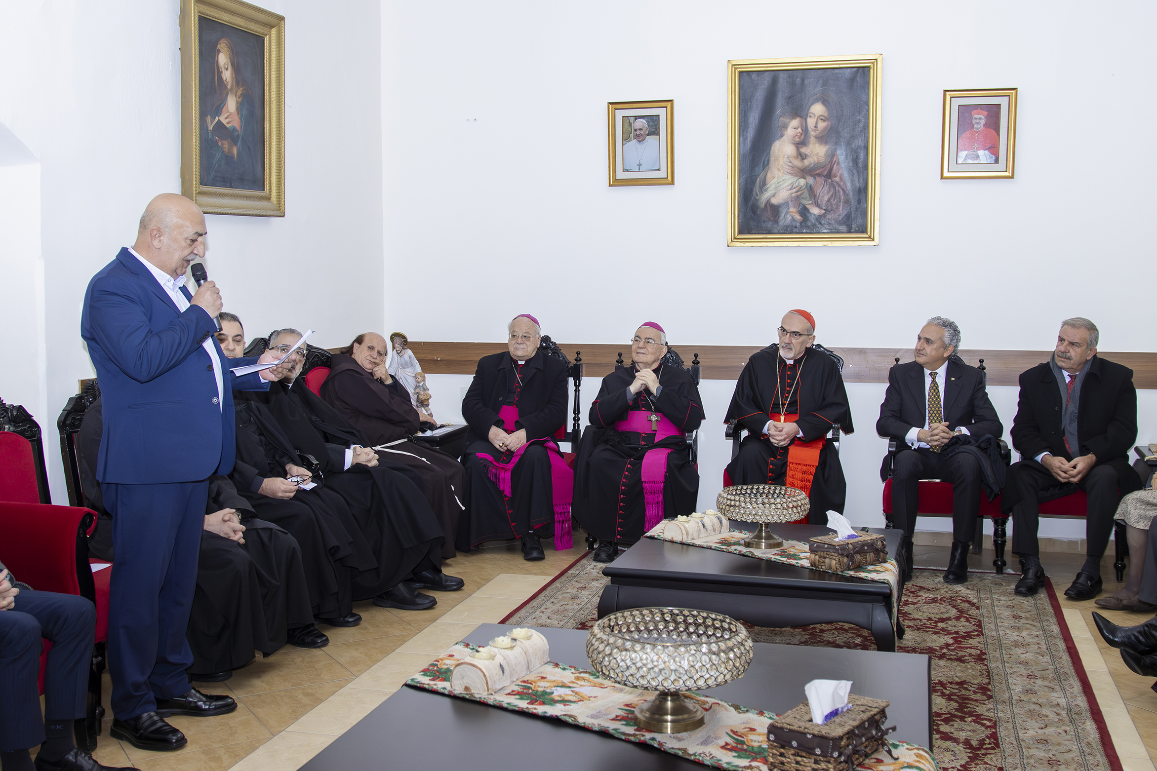 الكاردينال بيتسابالا يحتفل بعيد كنيسة العائلة المقدسة في رام الله: رسالة أمل وصمود للمسيحيين في فلسطين
