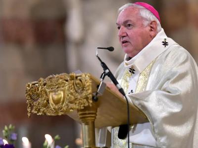  Le cardinal Jean-Marc Aveline, archevêque de Marseille et président de la Conférence des Evêques de France