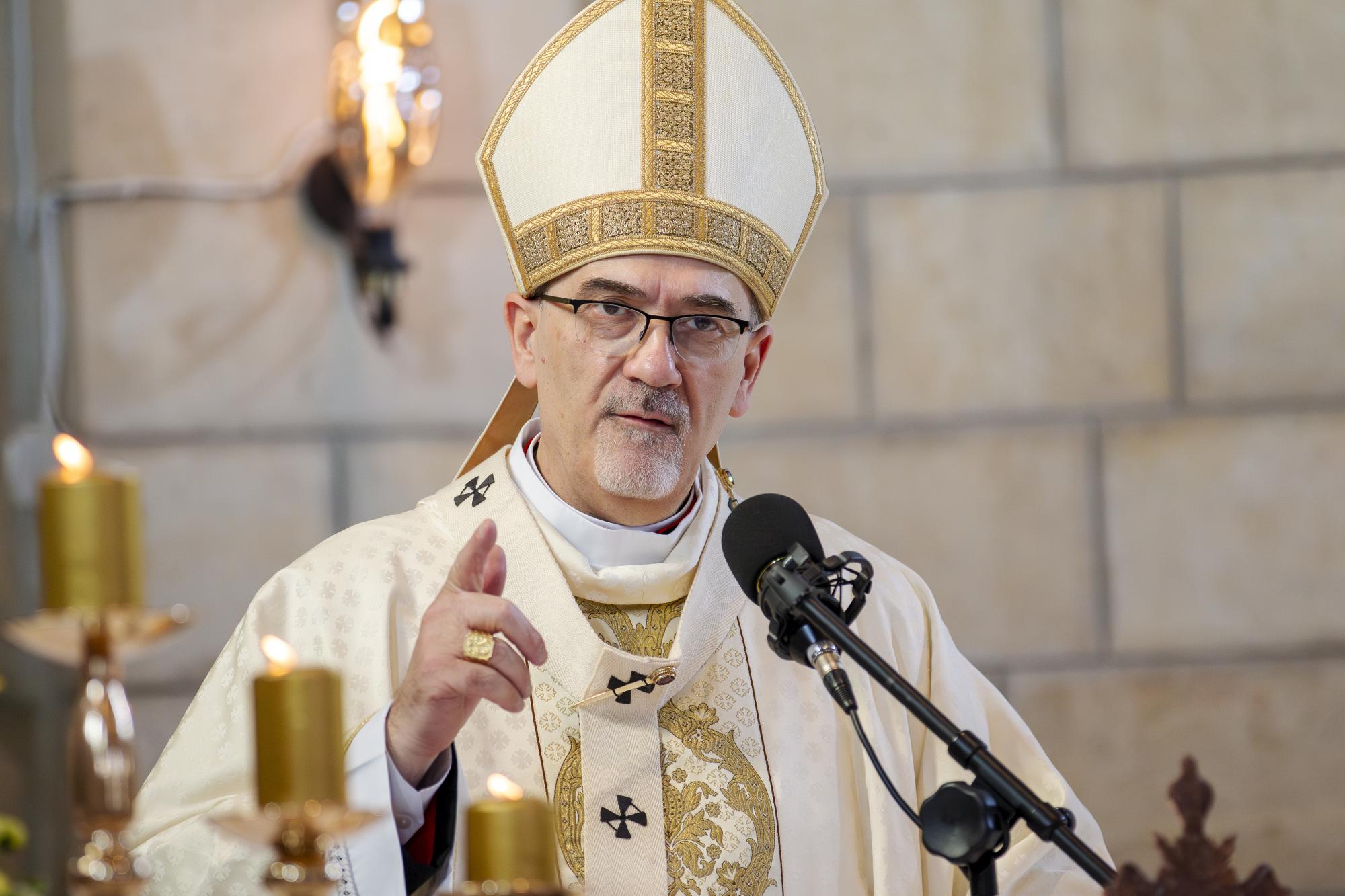 the Latin Patriarchate of Jerusalem, Cardinal Pierbattista Pizzaballa