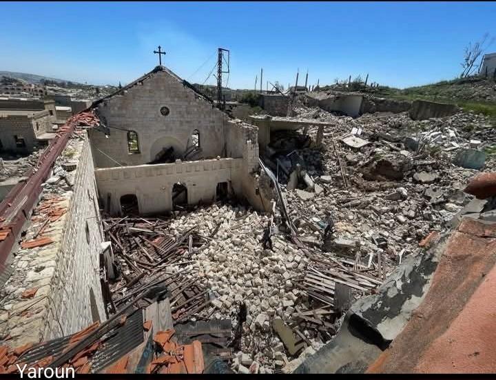 L'Œuvre d'Orient dénonce la destruction d'un couvent à Yaroun Sud Liban